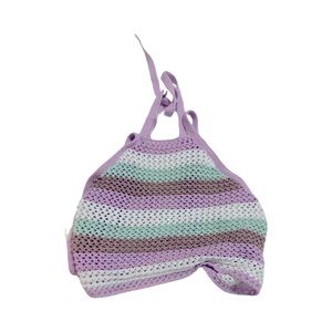 Knitted Crop Top.
